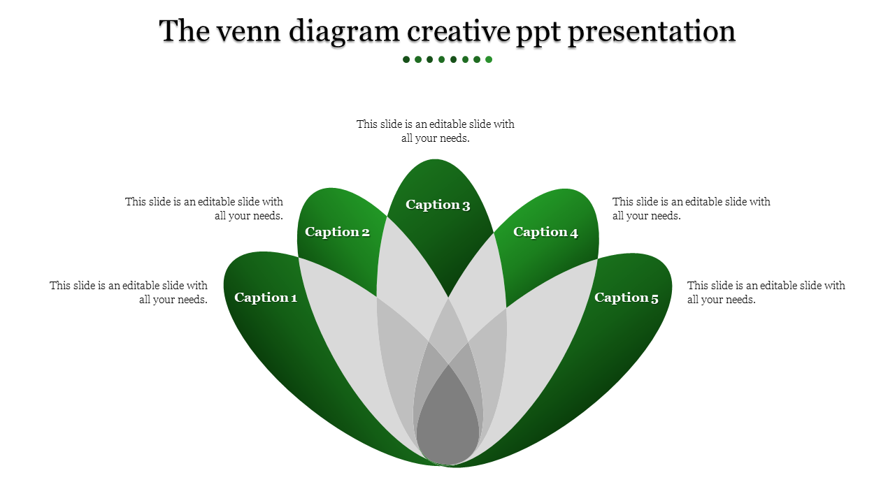 creative ppt presentation-The venn diagram creative ppt presentation-5-Green